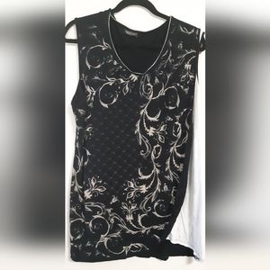Vanilla Sugar Women’s SZ 3X Cream  Floral Print Pullover Comfy T-Shirt